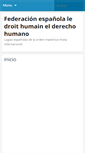 Mobile Screenshot of elderechohumano.org